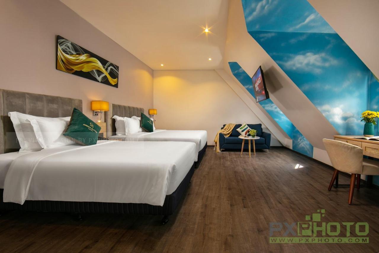 Green Suites Hotel Ha Long Exterior foto